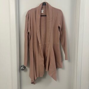 VENUS Women's Open Front Cardigan - Brown